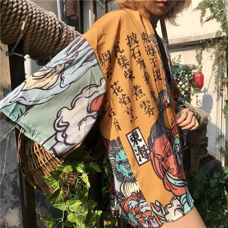 Japanese Haori Harajuku