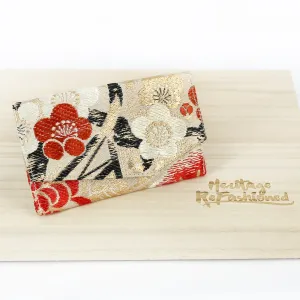 Japanese Kimono Card Holder | Upcycled from vintage textiles