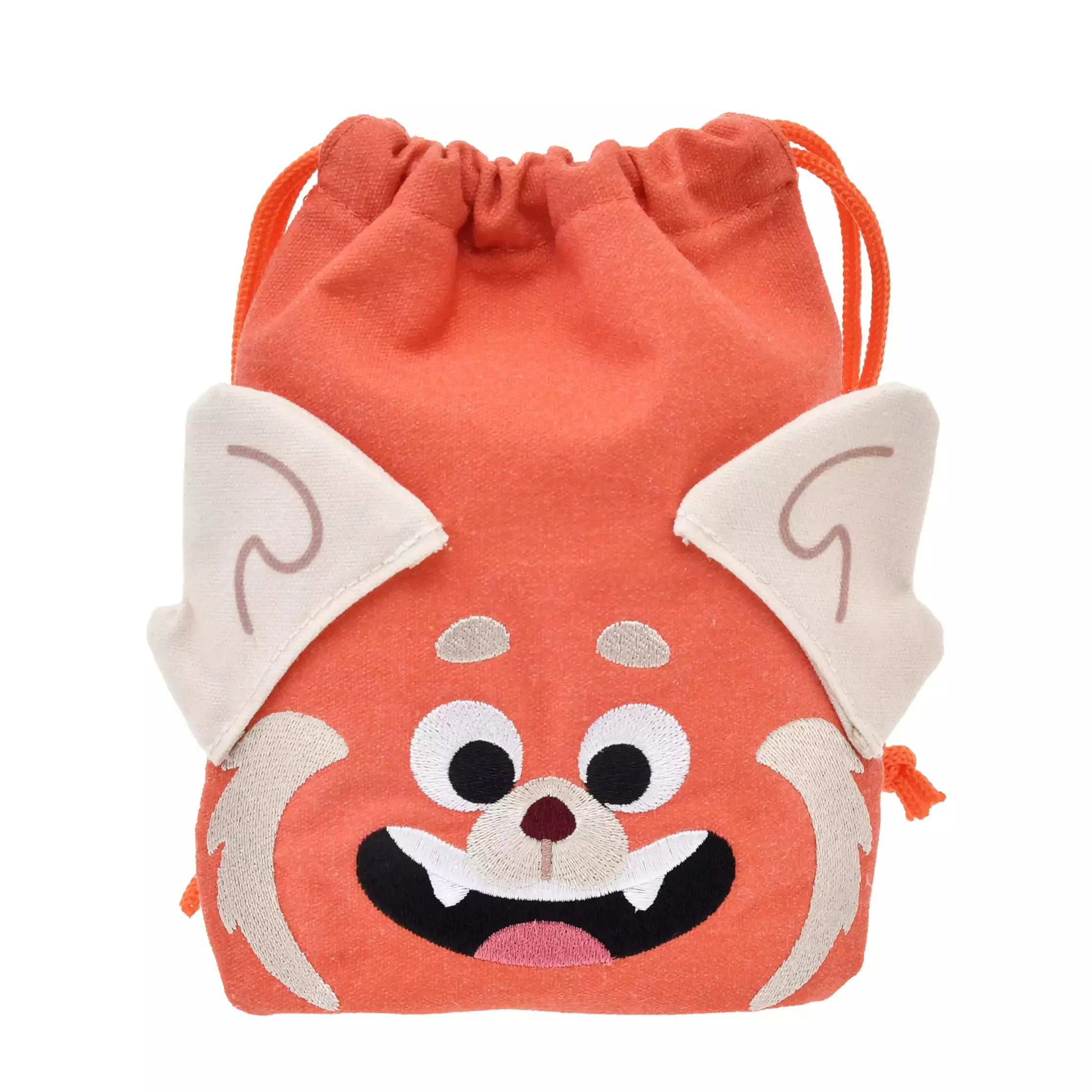 JDS - Red Panda Mei Big Face Drawstring Bag