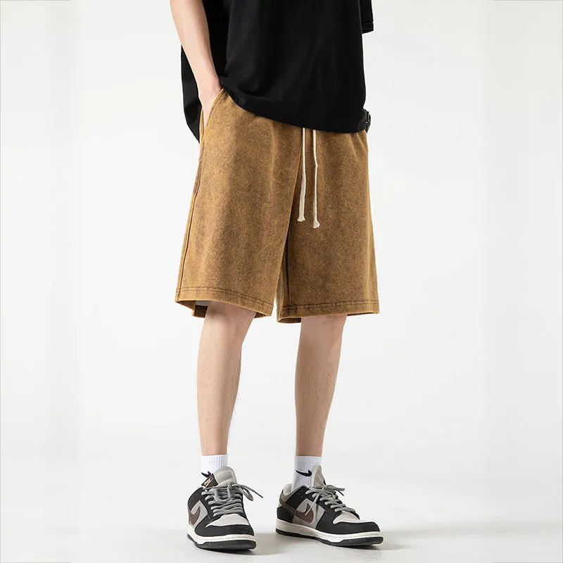 Jiroman Distressed Loose Shorts