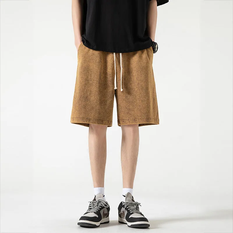 Jiroman Distressed Loose Shorts