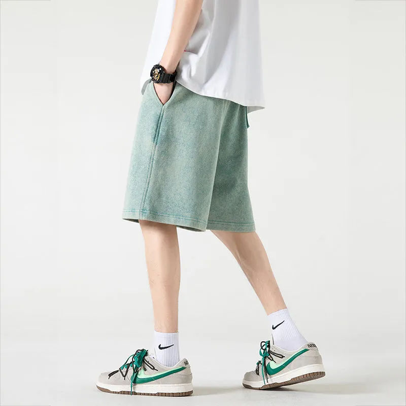 Jiroman Distressed Loose Shorts