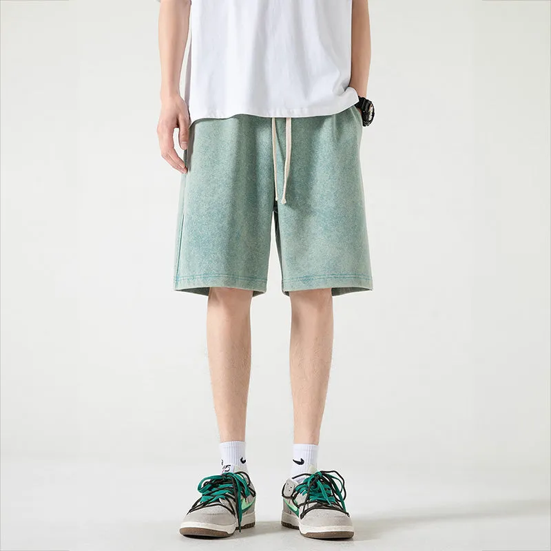 Jiroman Distressed Loose Shorts