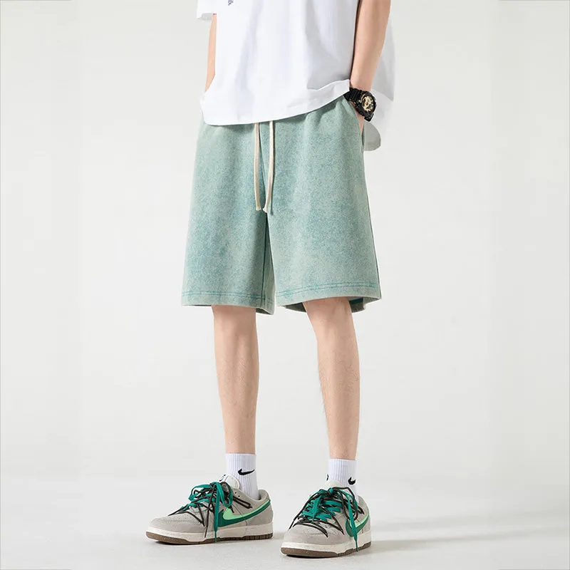 Jiroman Distressed Loose Shorts