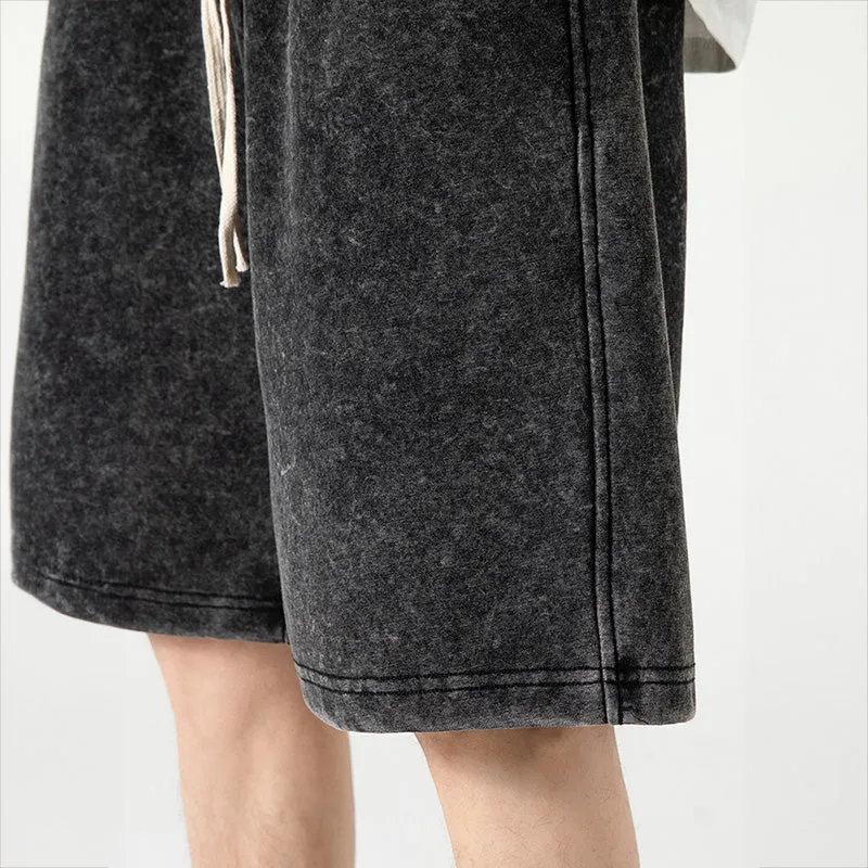 Jiroman Distressed Loose Shorts