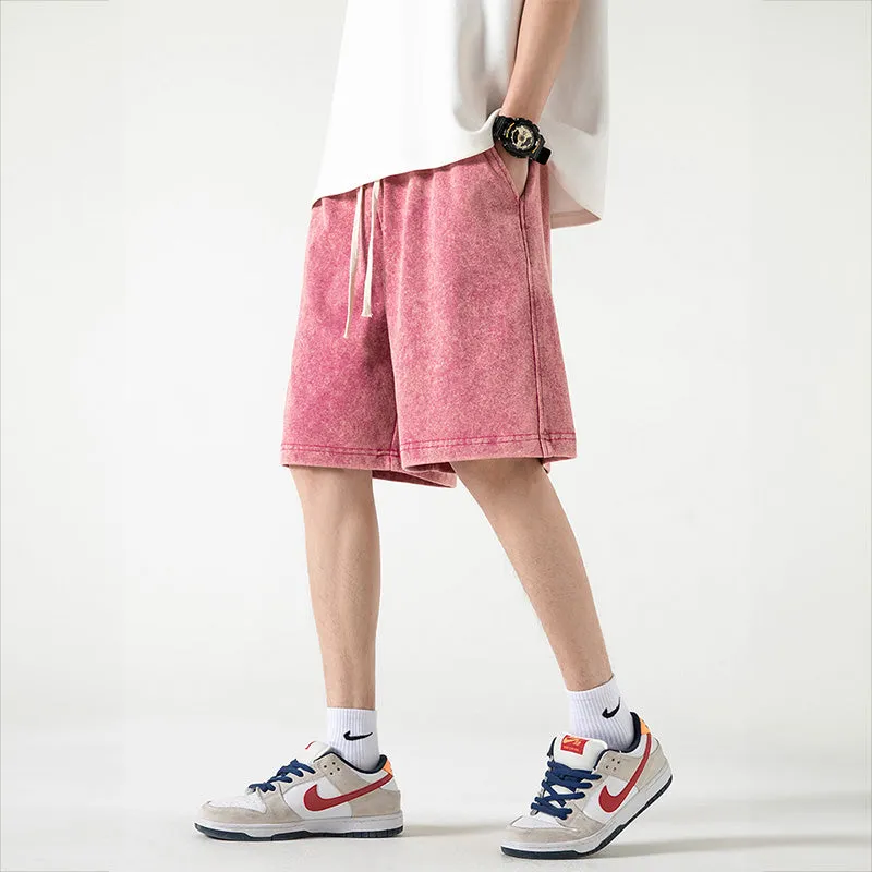 Jiroman Distressed Loose Shorts