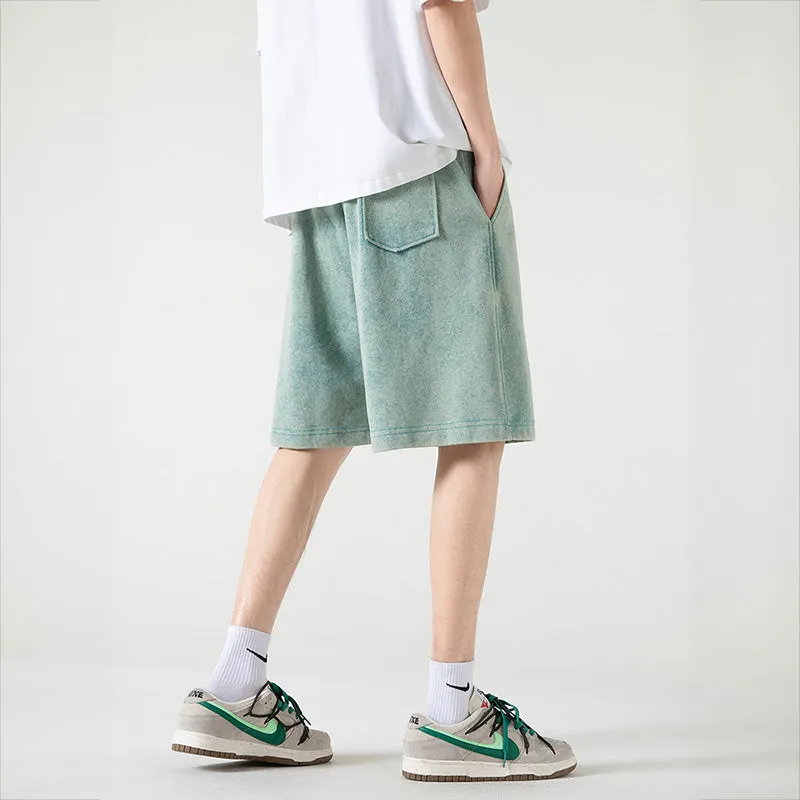 Jiroman Distressed Loose Shorts