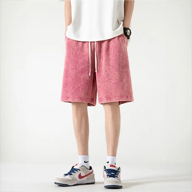 Jiroman Distressed Loose Shorts