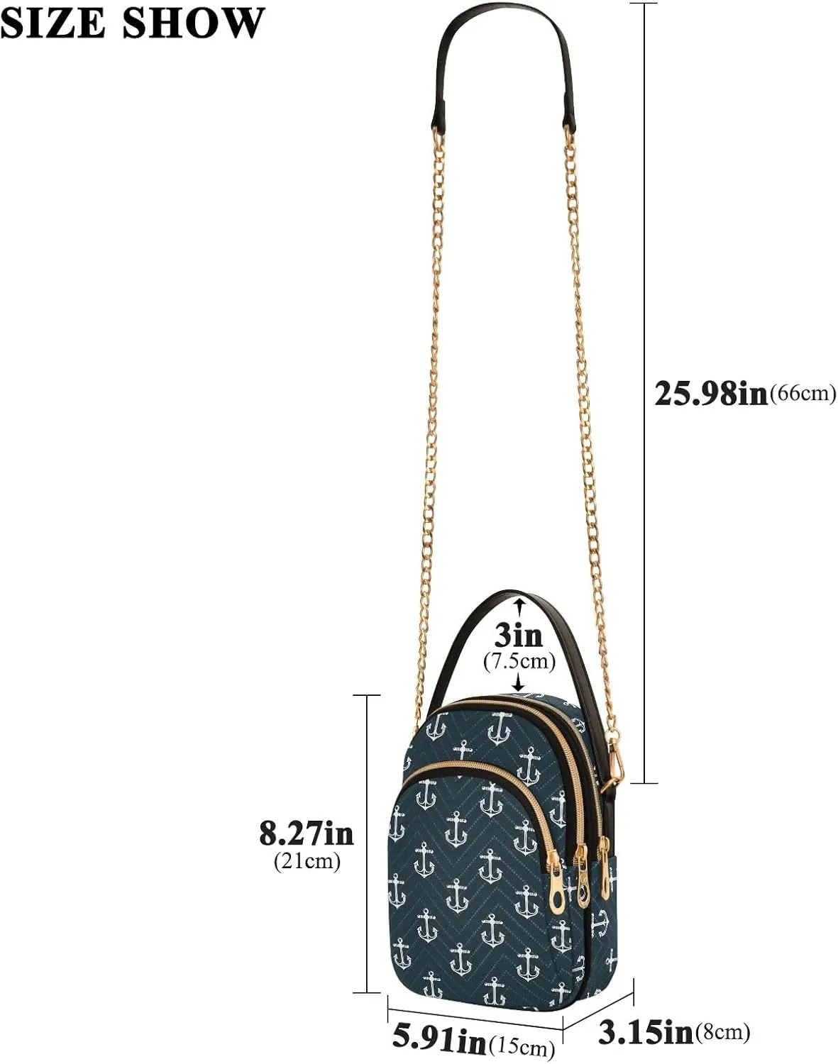 Joisal Cartoon Banana Leaves Travel Crossbody Bags for Women Anti Theft, Womens Handbags Trendy Messenger Bag Crossbody