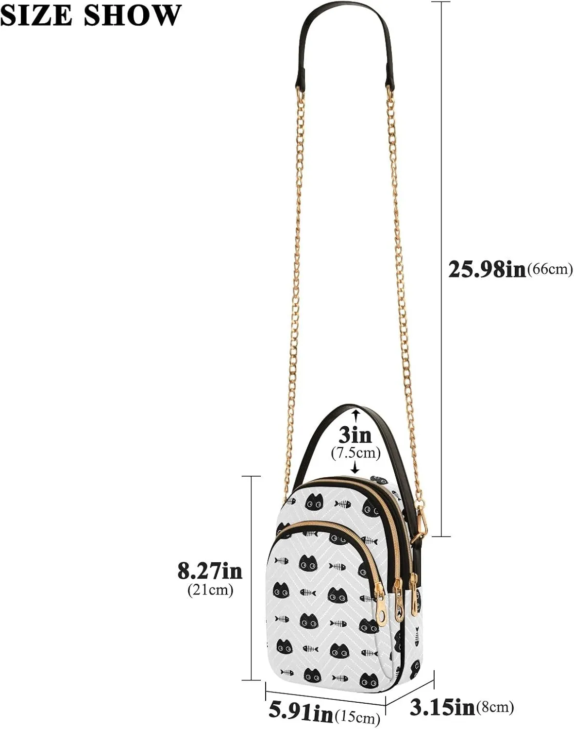 Joisal Cartoon Banana Leaves Travel Crossbody Bags for Women Anti Theft, Womens Handbags Trendy Messenger Bag Crossbody