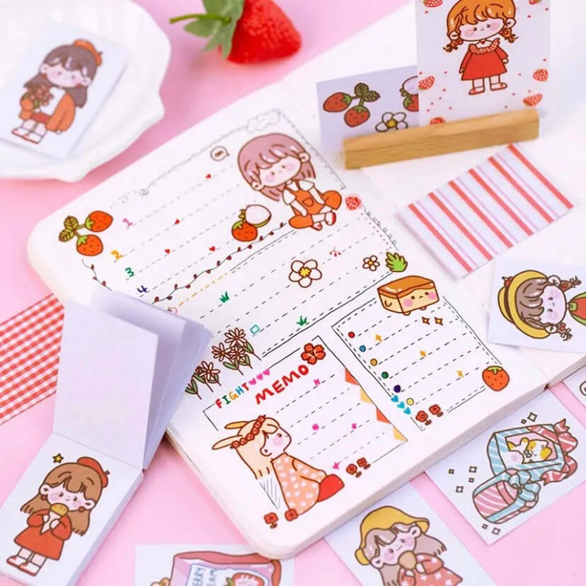 Kawaii stickers 50 sheet sticker book