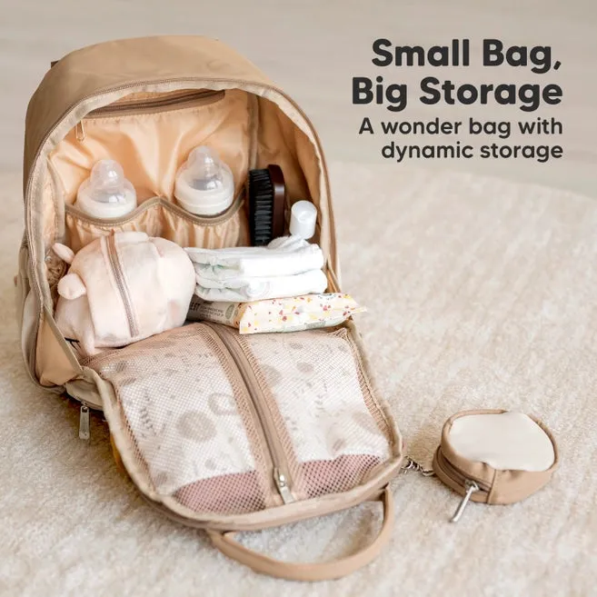 Keababies Diaper Bag Backpack with Changing Pad