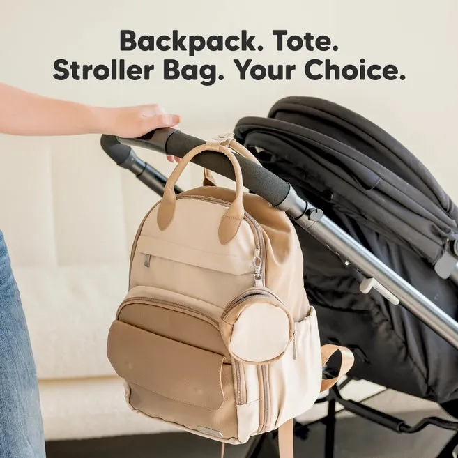 Keababies Diaper Bag Backpack with Changing Pad