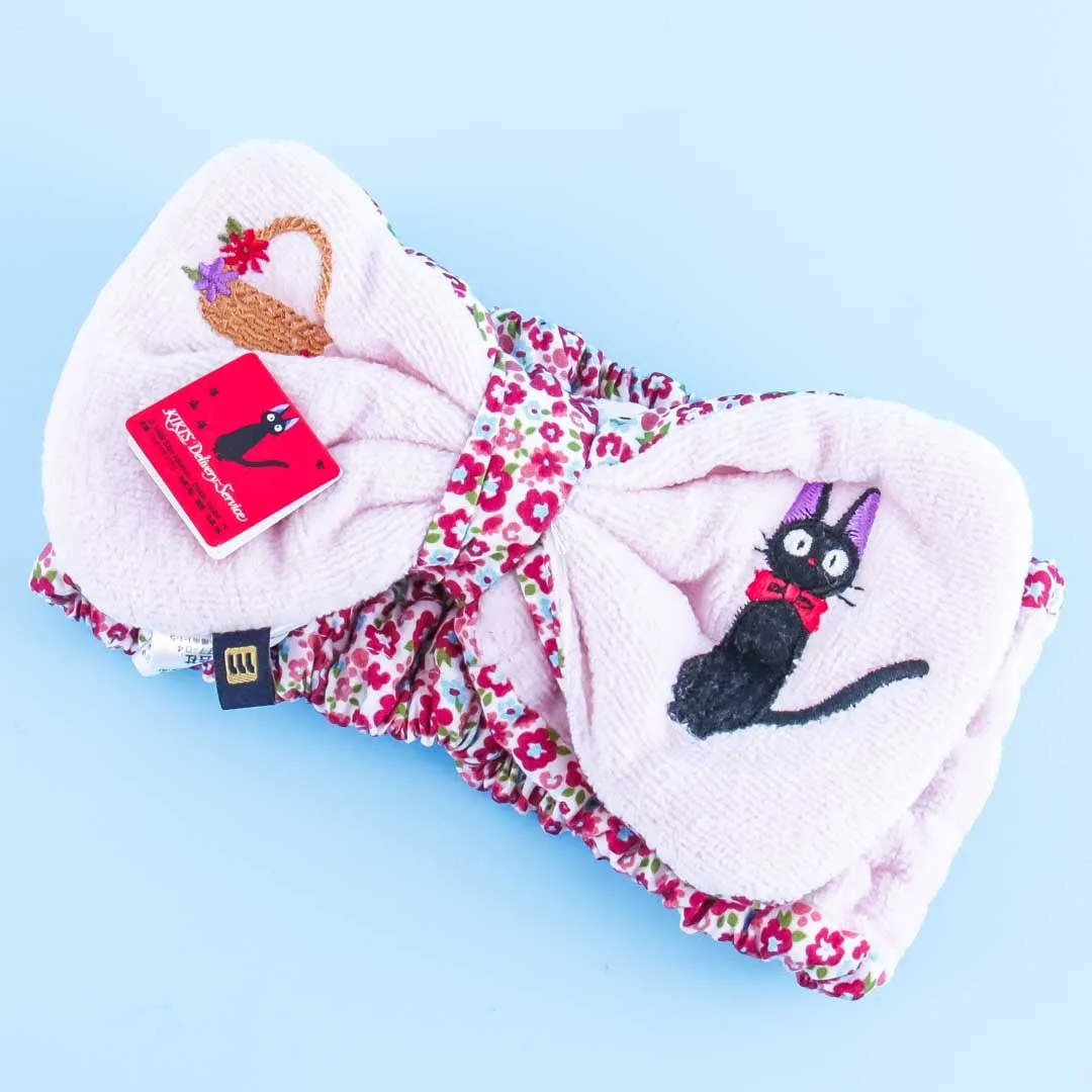 Kiki's Delivery Service Flowery Jiji Cloth Ribbon Headband