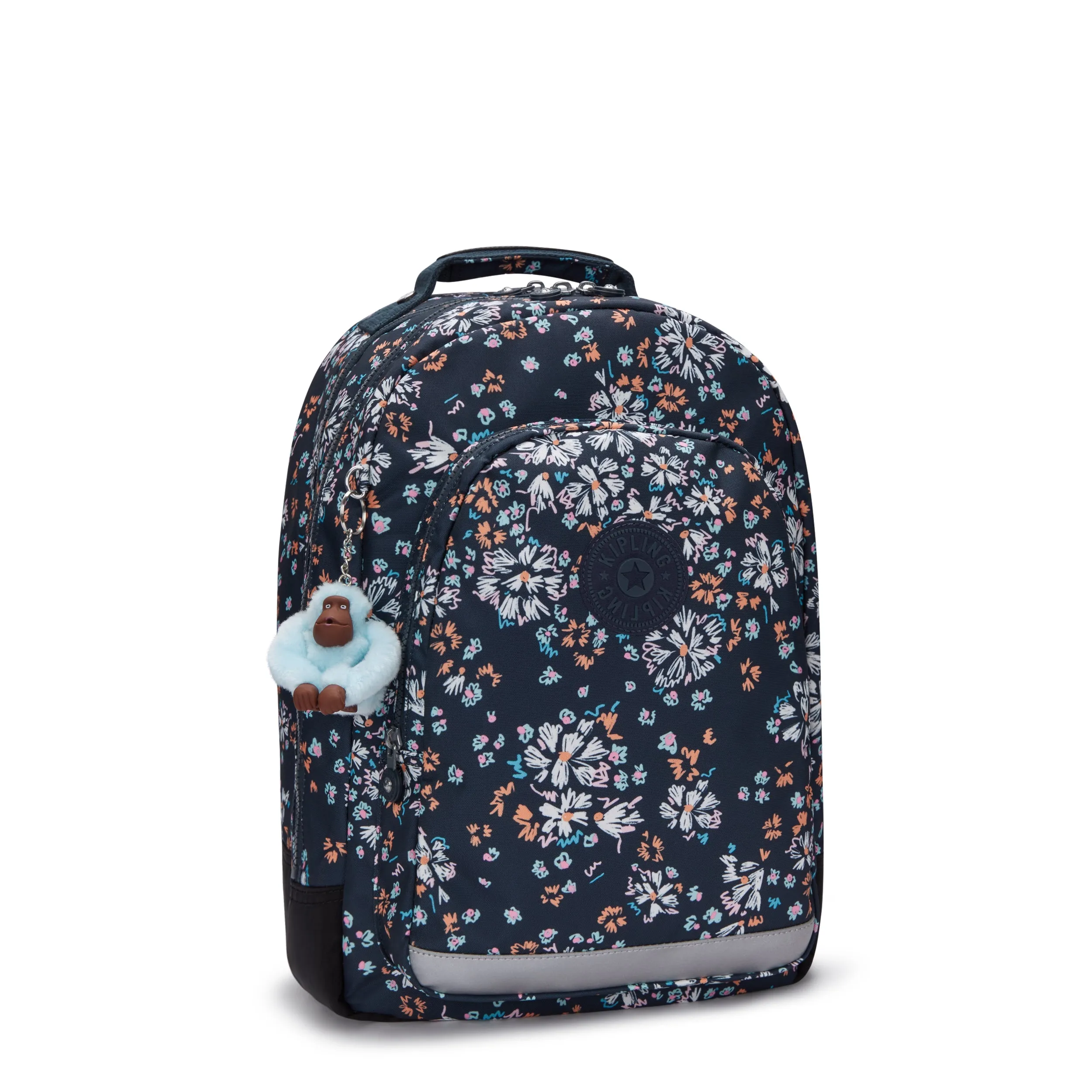 KIPLING Class Room Flower Field Large backpack (with laptop protection) I7090-5GB