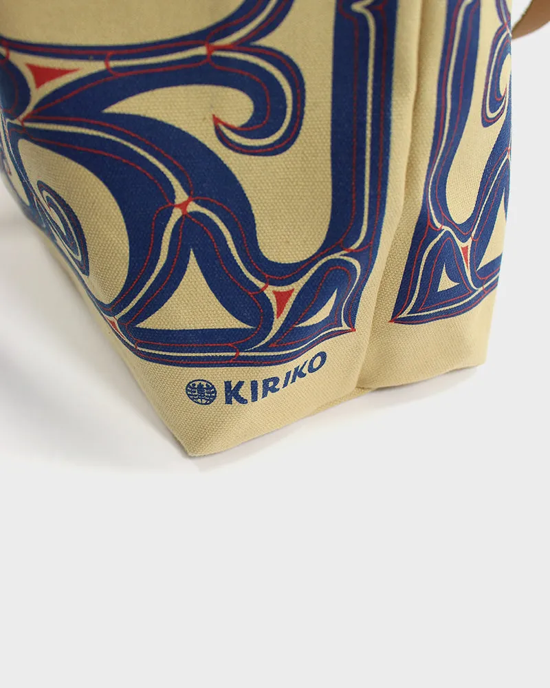 Kiriko Original Tote, Canvas, Natural Ainu