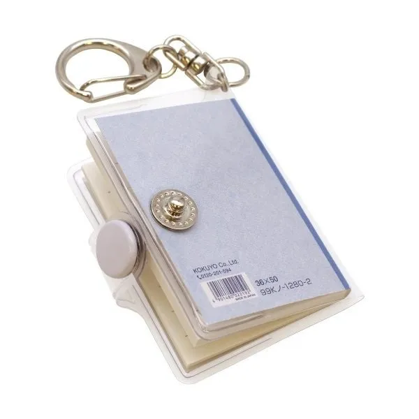 Kokuyo WASHI TAPE LIMITED Edition Campus Washi Tape Ruled Notebook Keychain Clear Pouch Complete Set | 99KT-P15-1