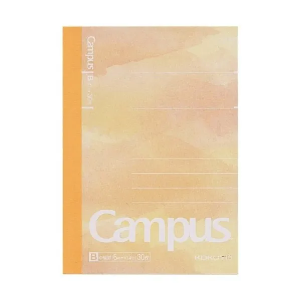 Kokuyo WASHI TAPE LIMITED Edition Campus Washi Tape Ruled Notebook Keychain Clear Pouch Complete Set | 99KT-P15-1