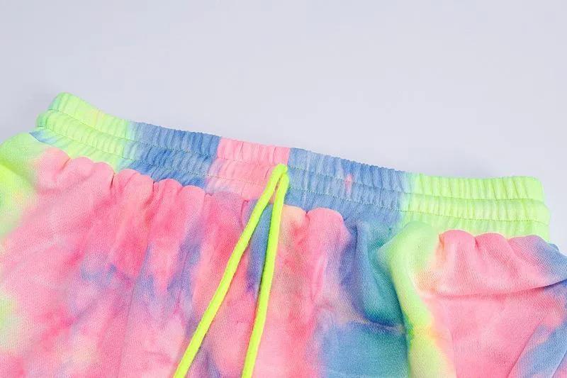 Korean Pants Multicolor Jogging Shorts