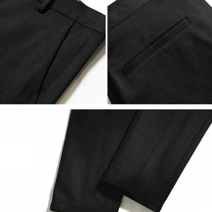 [Korean Style] 3 Colors Basic Ankle-Length Sweatpants
