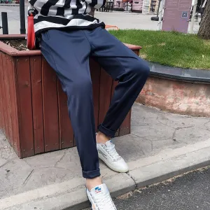 [Korean Style] Dork Straight Casual Pencil Pants