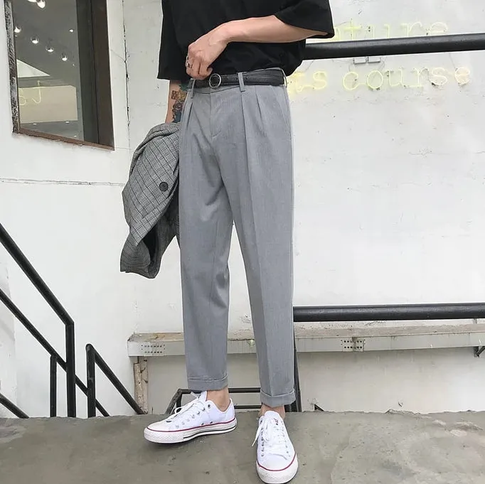 [Korean Style] Dory Casual Straight Trousers