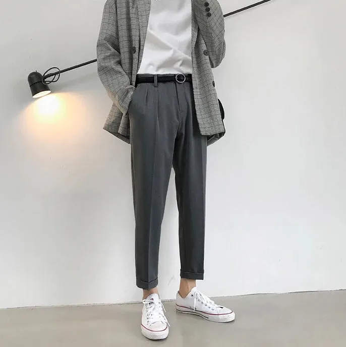 [Korean Style] Dory Casual Straight Trousers