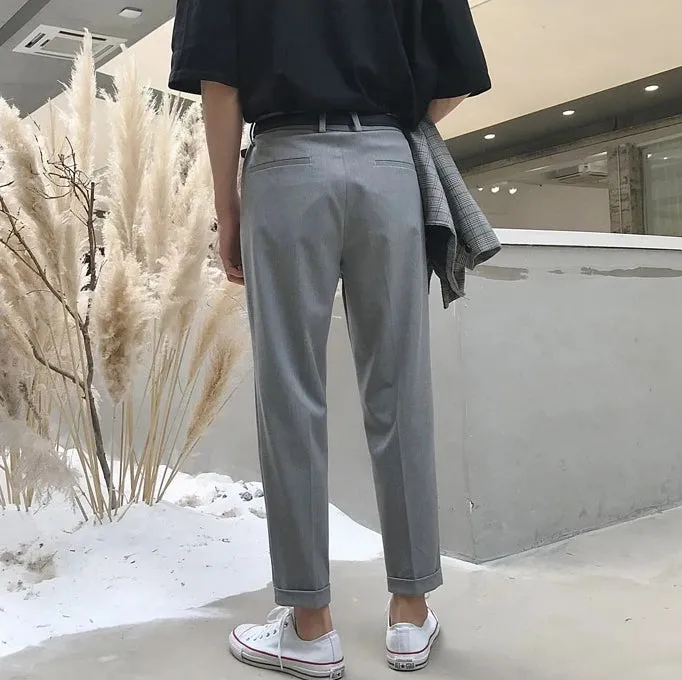 [Korean Style] Dory Casual Straight Trousers