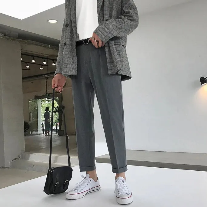 [Korean Style] Dory Casual Straight Trousers