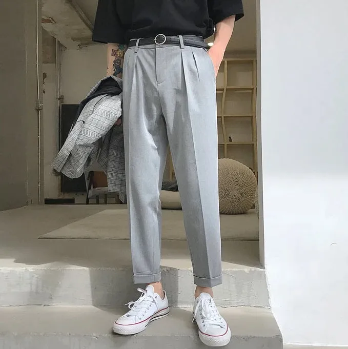 [Korean Style] Dory Casual Straight Trousers