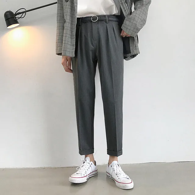 [Korean Style] Dory Casual Straight Trousers