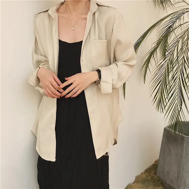 [Korean Style] Drizy Spaghetti Maxi Dress