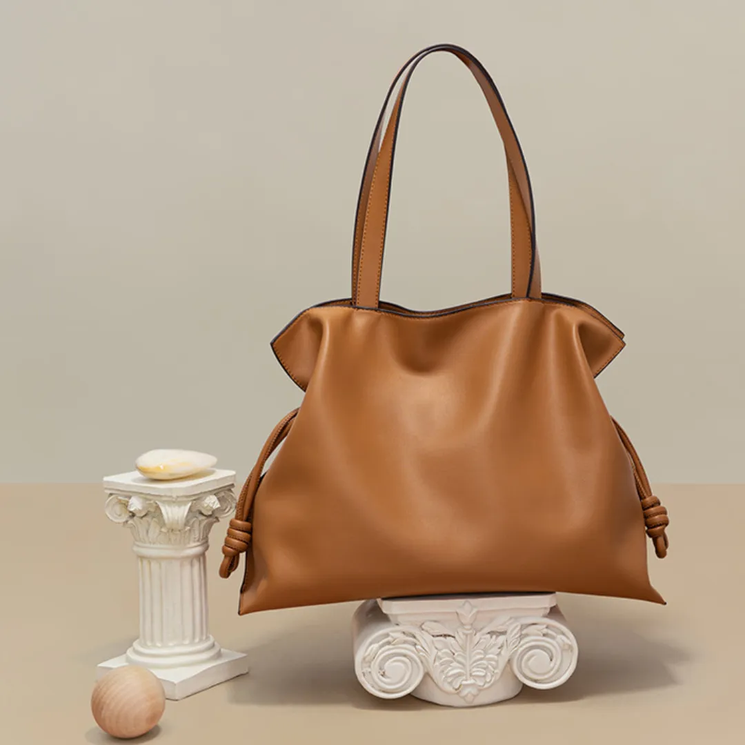 Korean Style Genuine Leather Shoulder Bag