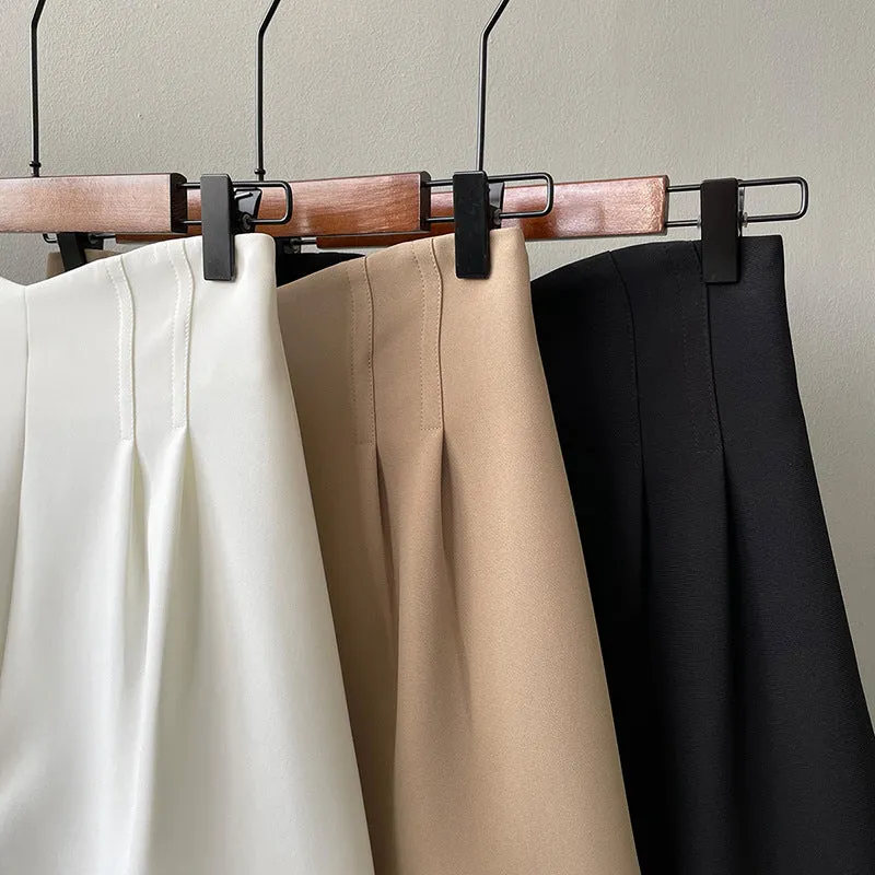 [Korean Style] High Rise Tulip Dress-up Pleated Shorts