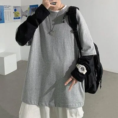 Korean T Shirt Double Sleeves
