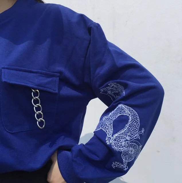 Korean T Shirt Dragon