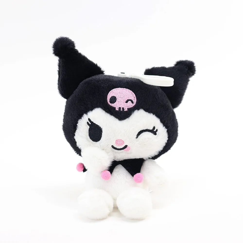 Kuromi Expressive Face Clip-On Plush : Oops