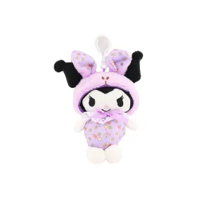 Kuromi Flower Bunny Mascot Clip on