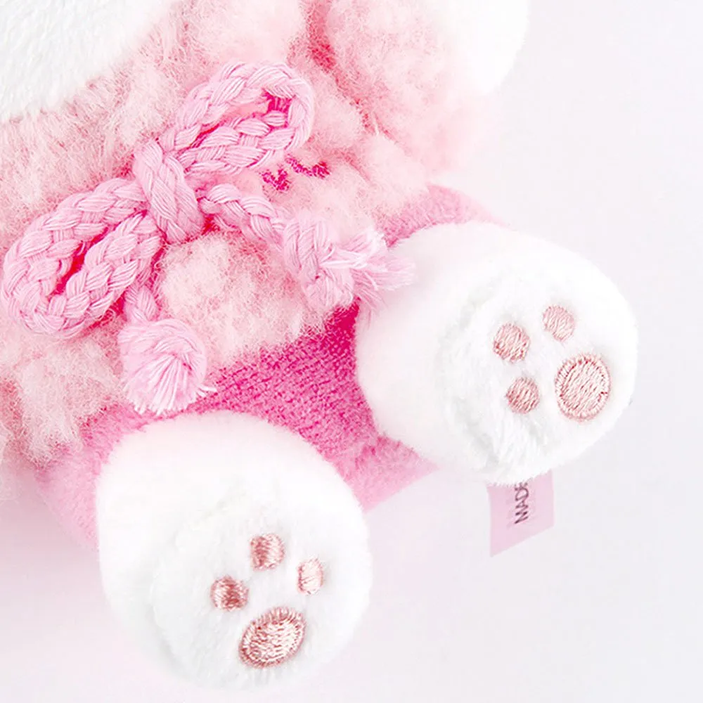 Kuromi Fluffy Hoodie Clip-On Plush