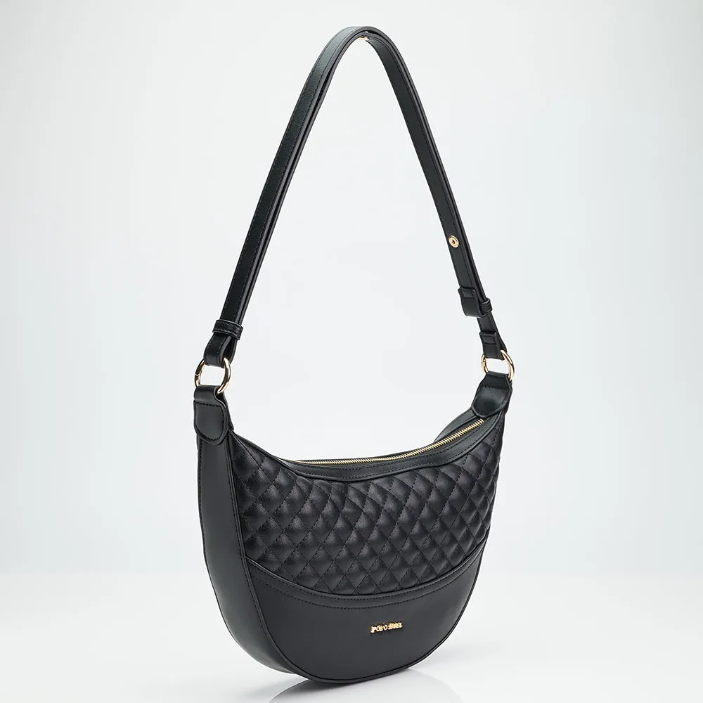 Ladies Quilted Hobo Shoulder Bag