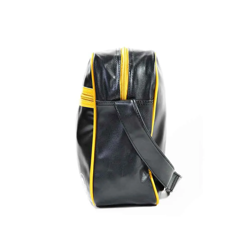 Lambretta Retro Flight Bag Black / Mustard - 1005