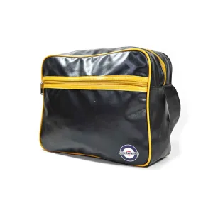 Lambretta Retro Flight Bag Black / Mustard - 1005