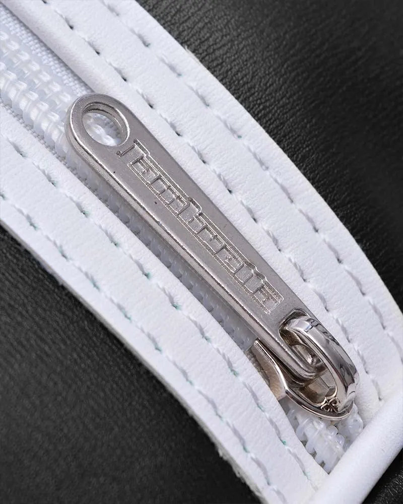 Lambretta Retro Flight Bag Black / White