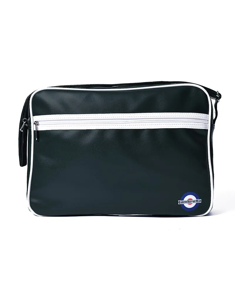 Lambretta Retro Flight Bag Black / White