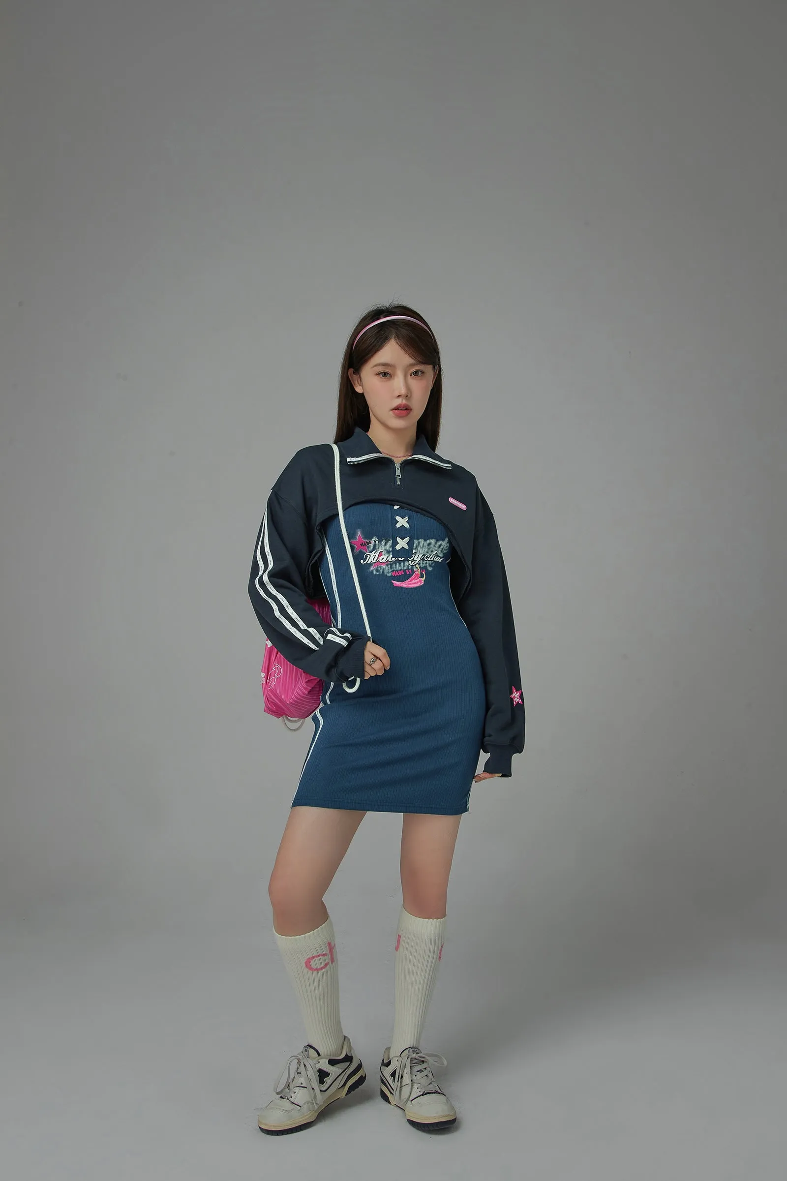 Landed The Role Slim Mini Dress