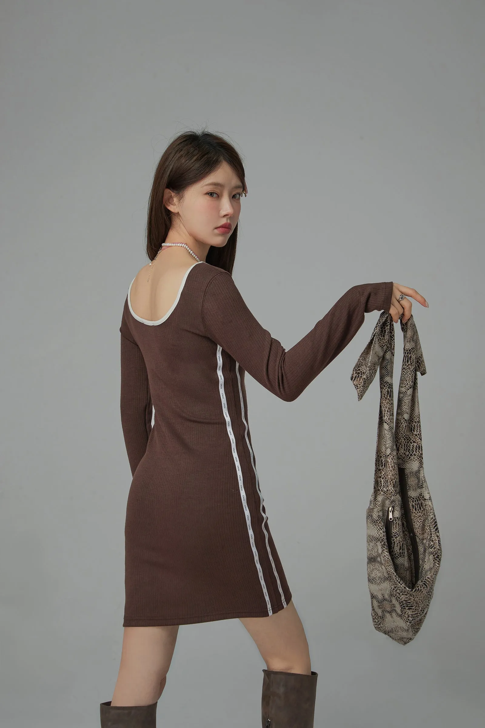 Landed The Role Slim Mini Dress
