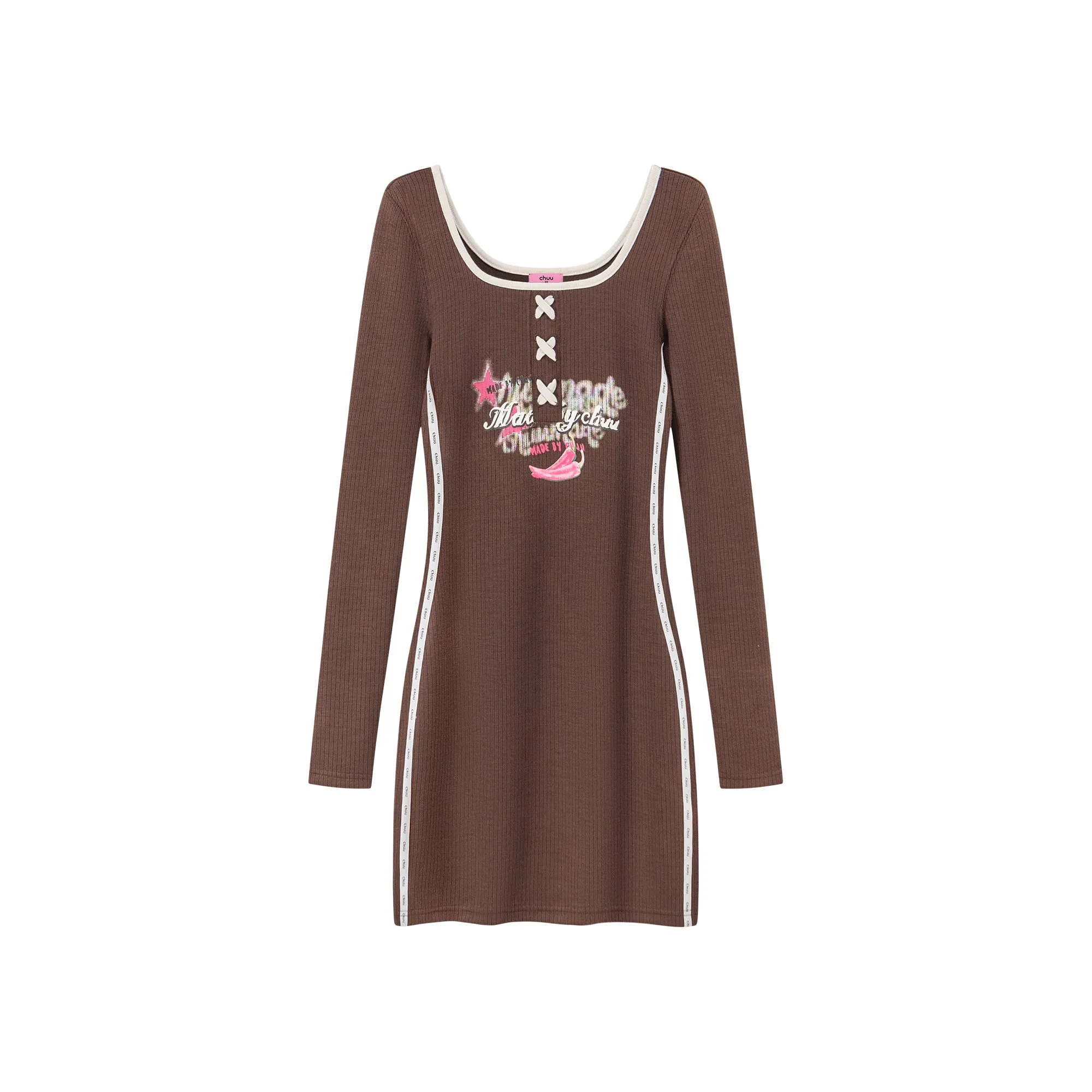 Landed The Role Slim Mini Dress