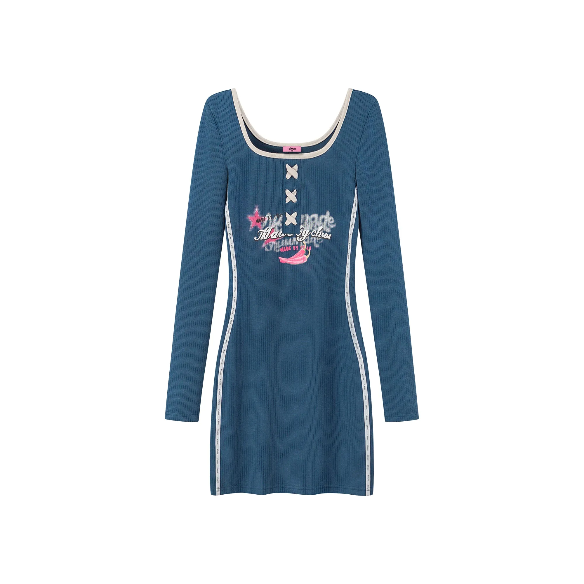Landed The Role Slim Mini Dress