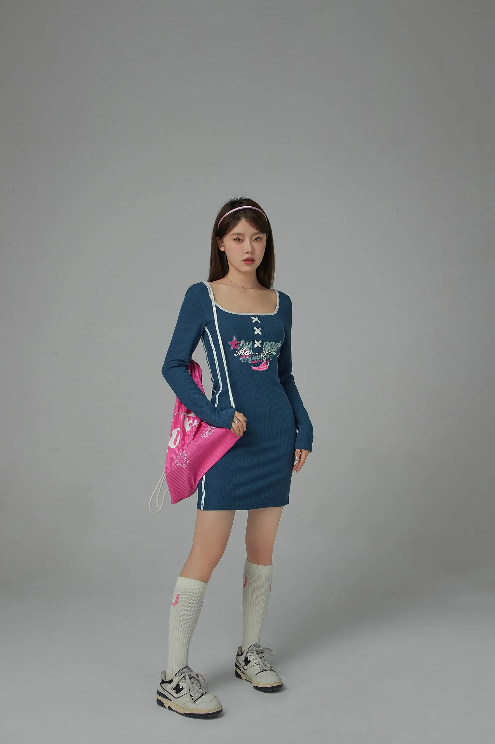 Landed The Role Slim Mini Dress