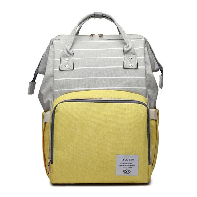 Large Capacity Diaper Backpack